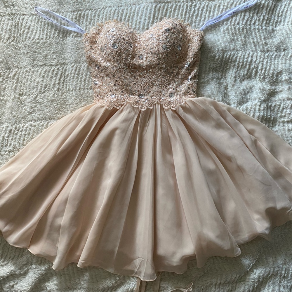 Cream dress